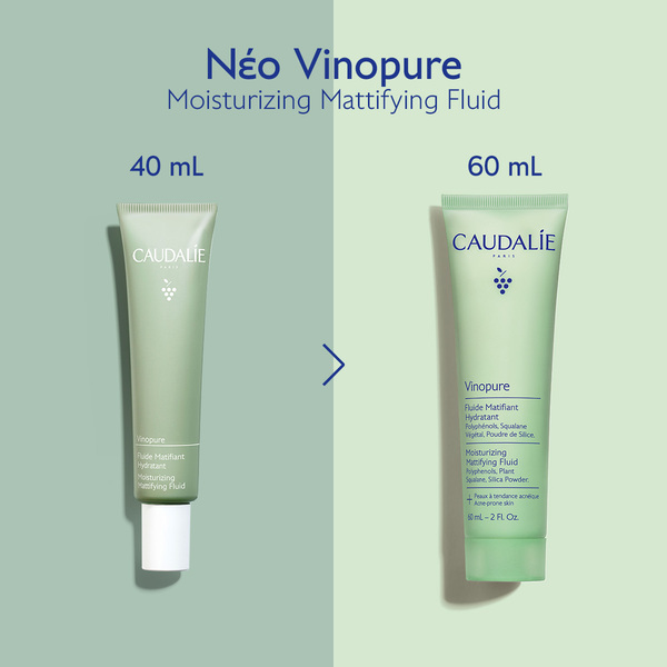 CAUDALIE - VINOPURE Fluide Matifiant Hydratant - 60ml